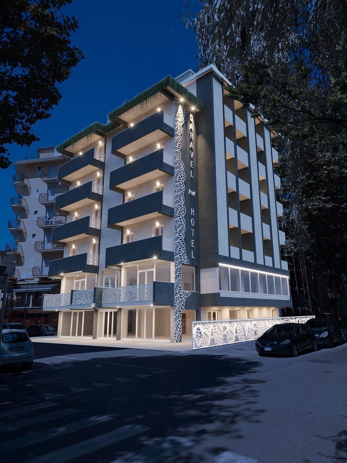 Hotel Caravel Park Rimini Zewnętrze zdjęcie